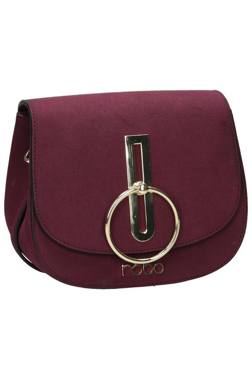 Жіноча замшева сумочка бордова NOBO NBAG-F0180-C005