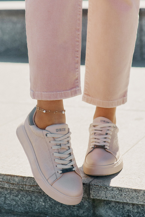 Жіночі Кросівки З Еко Шкіри Big Star RR274259 Бежеві