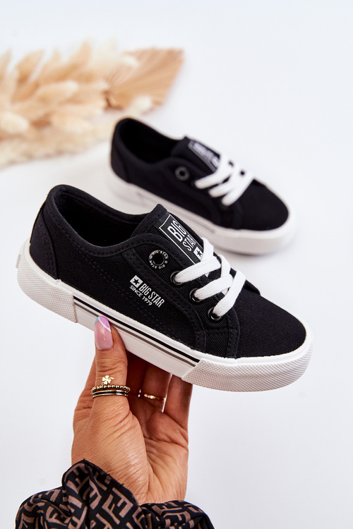 Дитячі низькі кросівки Big Star JJ374174 Чорні