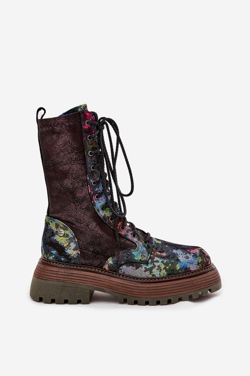 Жіночі Шкіряні Воркери Maciejka 06203-39 Мультиколір