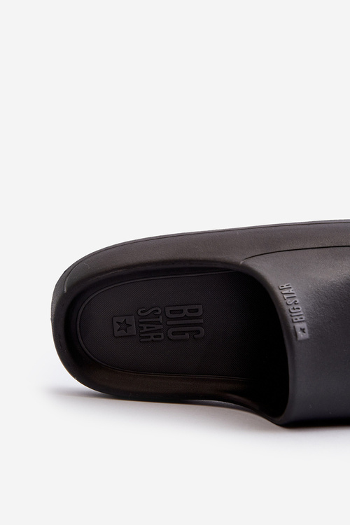 Легкі жіночі шльопанці Big Star NN274A042 чорні