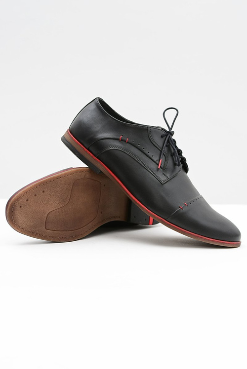 Елегантні чоловічі чорні шкіряні напівчоботи Isacco