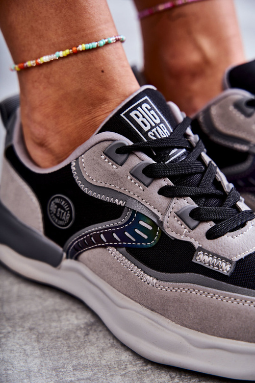 Жіночі спортивні кросівки Big Star KK274100 Black-Grey