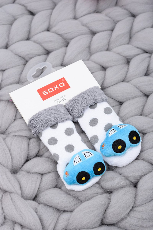 Дитячі шкарпетки з брязкальцем Soxo