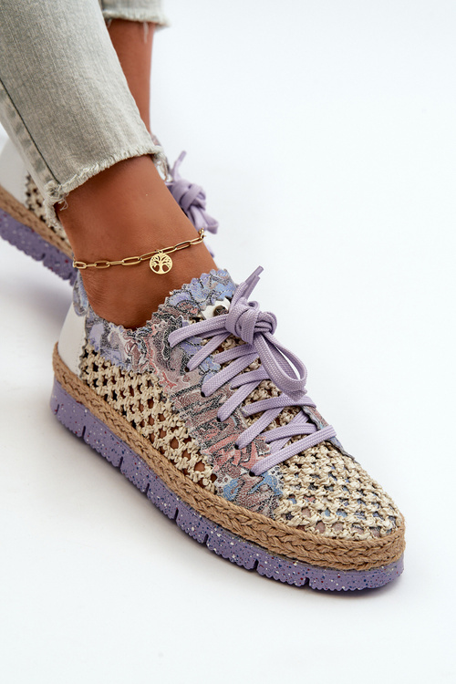 Жіноче шкіряне взуття Maciejka 05897-05 Фіолетовий