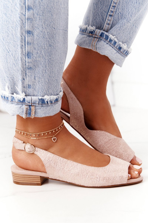 Замшеві босоніжки Sergio Leone SK807 Рожеві