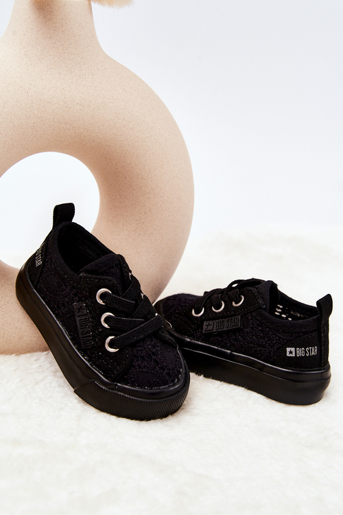 Ажурні кросівки Big Star JJ374019 Чорні