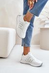 Кросівки Спортивне взуття на платформі жіночі біло-сірі Thari