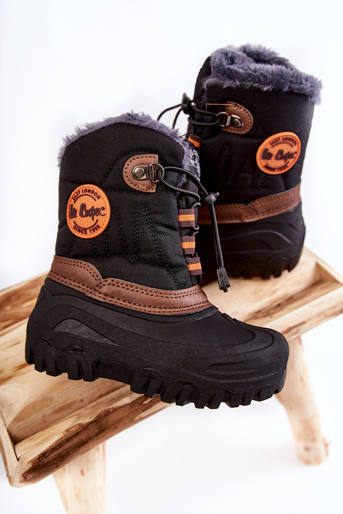 Дитячі зимові черевики Lee Cooper LCJ-21-44-0524 Чорні