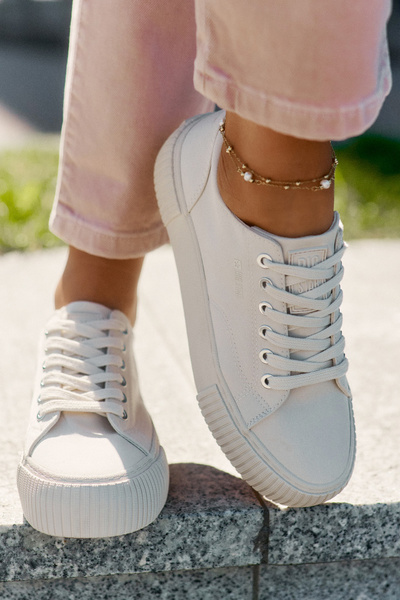 Жіночі Текстильні Кросівки Big Star RR274407 Бежеві