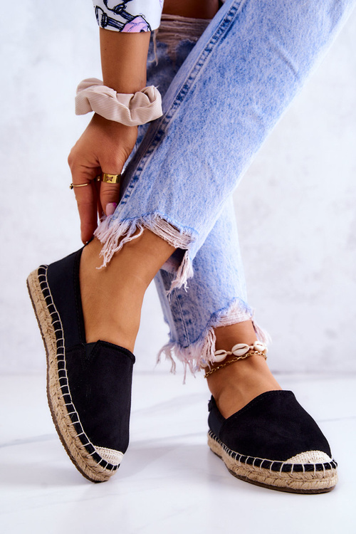 Жіночі класичні еспадрільї Big Star JJ274952 Чорні