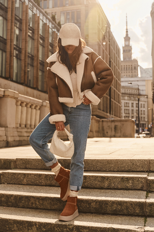 Жіночі замшеві зимові черевики Maciejka 06257-29 Коричневі