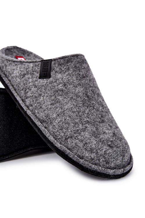 Класичні чоловічі тапочки Big Star KK176001 сірі