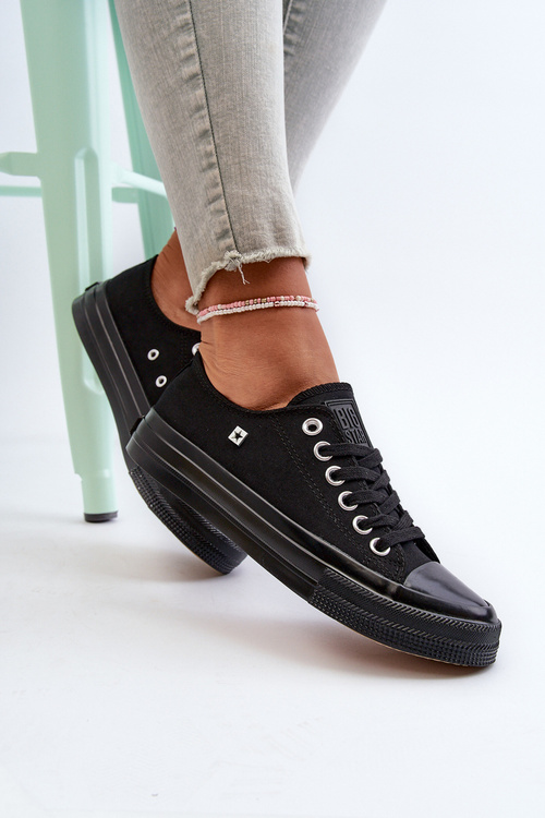 Класичні жіночі кросівки Big Star NN274284 Чорні