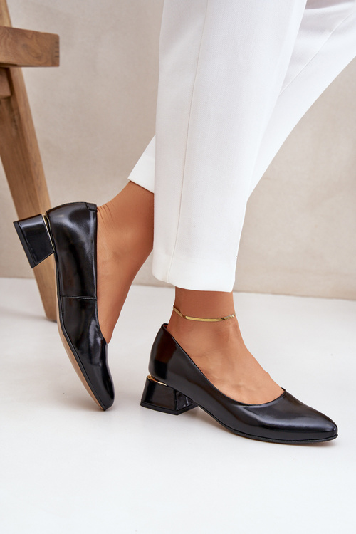 Шкіряні Туфлі Lewski 3118 Чорні