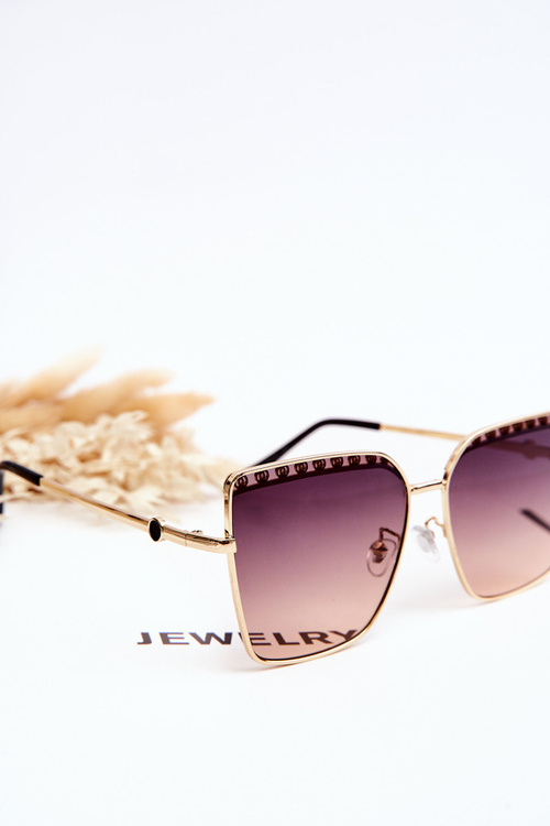 Великі сонцезахисні окуляри Prius V303 Gradient Black and Pink