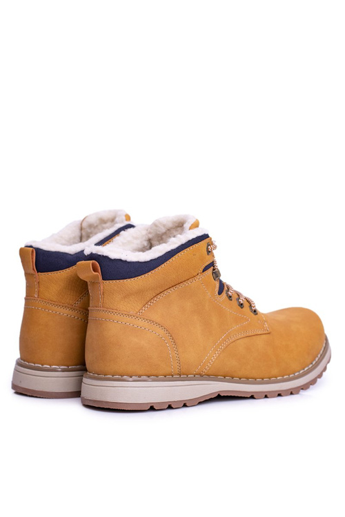 Утеплені чоловічі трекінгові черевики з флісом Camel Nuss