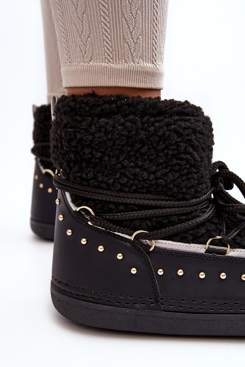 Жіночі снігові черевики з підкладкою Black Rohes