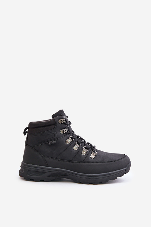 Утеплене чоловіче трекінгове взуття чорне Lee Cooper LCJ-24-03-3034M