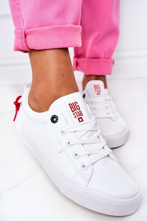 Жіночі шкіряні кросівки BIG STAR GG274160 Білі