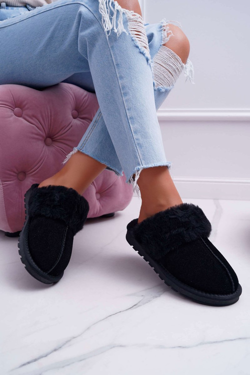 Жіночі шльопанці тапочки чорні Mirendas