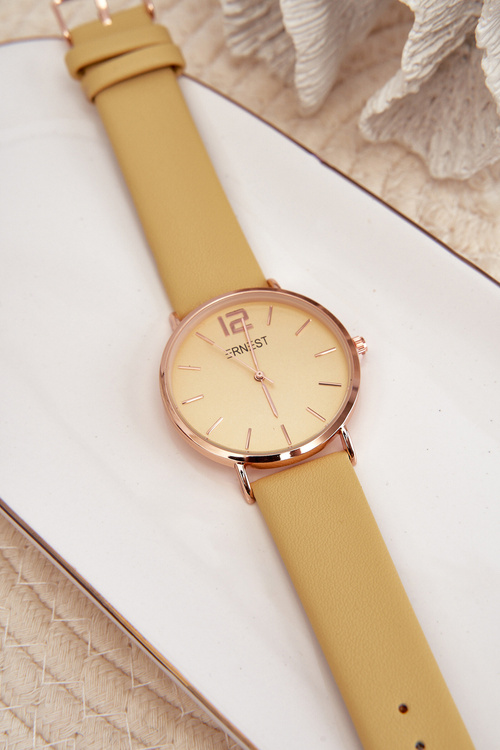 Жіночий годинник Ernest Yellow Sandmill