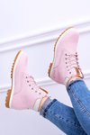 Жіночі черевики Big Star Boots Timber Trappers Powder Pink Timon