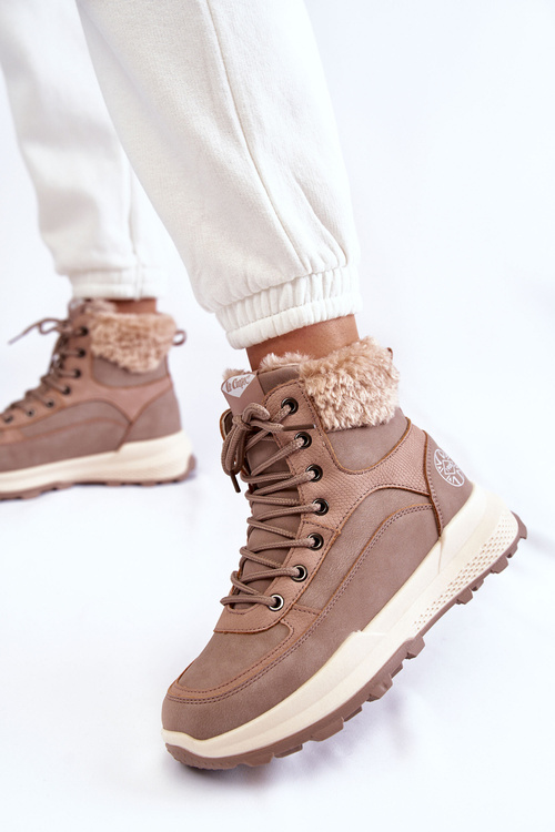 Теплі черевики Trappers Lee Cooper LCJ-22-44-1363 Рожевий