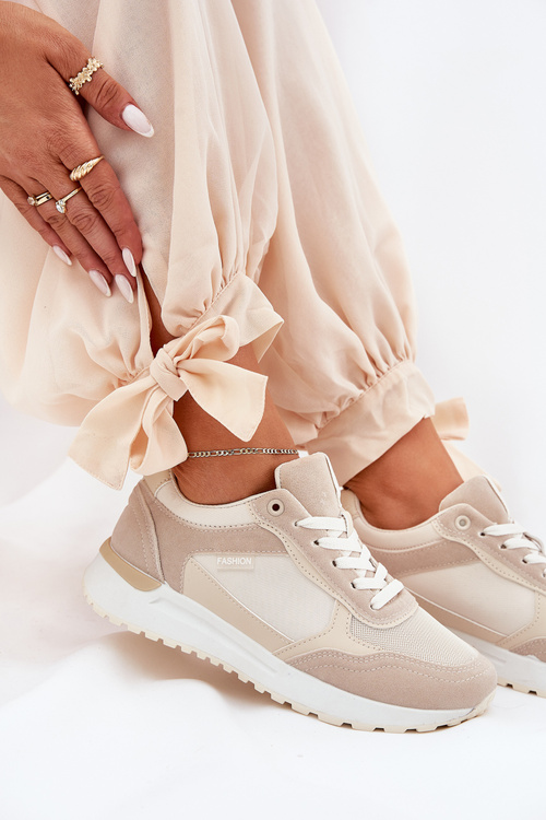 Бежеві Жіночі Спортивні Черевики Laaksona