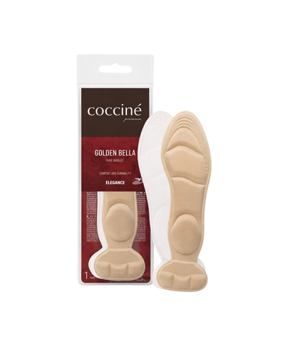 Вкладиші для взуття з підбоком для вирізання Coccine Golden Bella