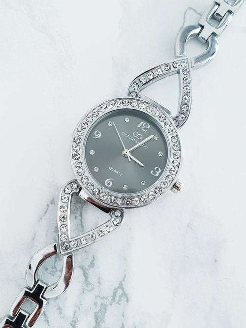 Жіночий годинник Giorgio & Dario з цирконами Emrat Silver