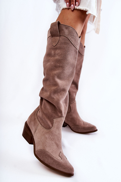 Жіночі черевики на підборах Lewski Shoes 3235 Cappucino