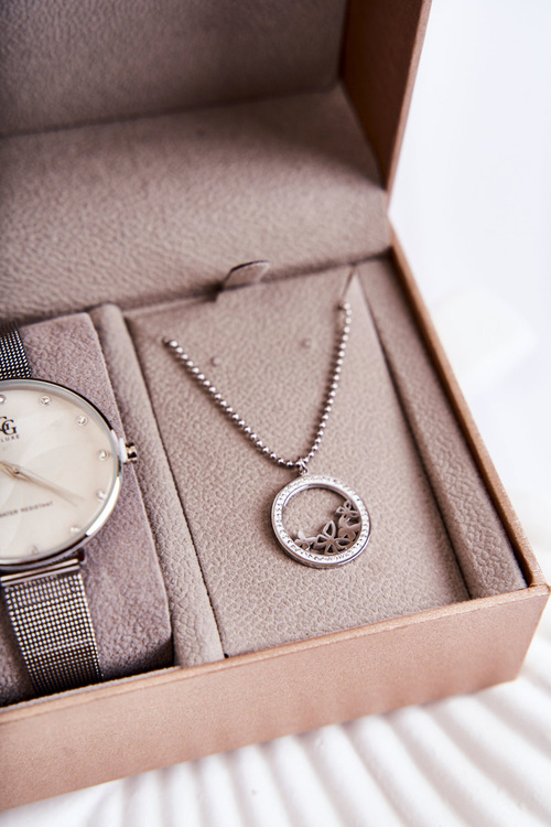 Набір годинник і прикраси GG Luxe Silver