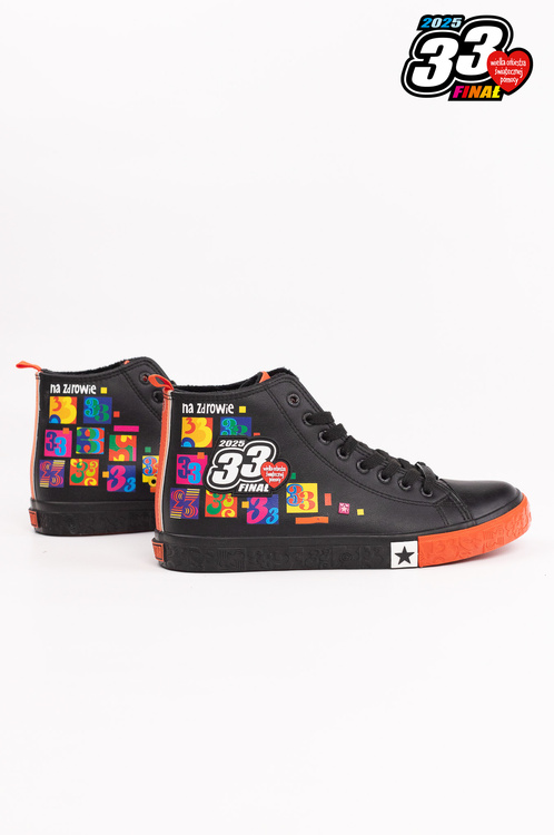 Чоловічі кросівки з підкладкою на блискавці чорні Big Star MM174012