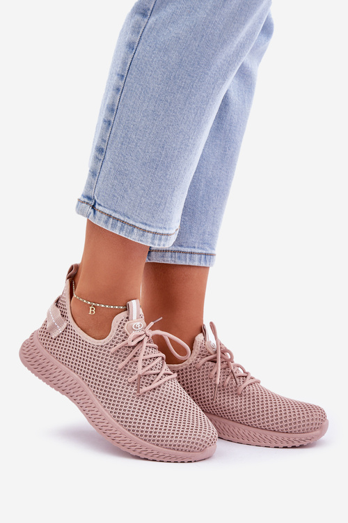 Сітчасте Взуття Для Спорту На Блискавці Для Жінок Рожеве Harice