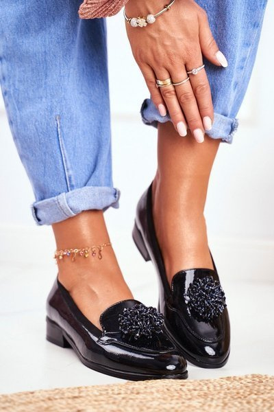 Мокасини Vinceza 21-10527 Patent Black