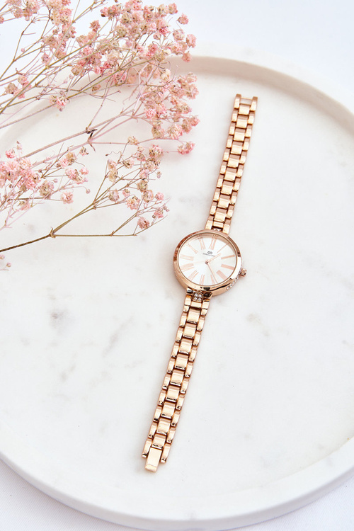 Жіноча з яскравим щитком Giorgio&Dario Rose Gold