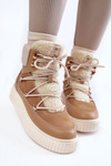 Жіночі зимові черевики La.Fi 280072TA-QN Бежеві