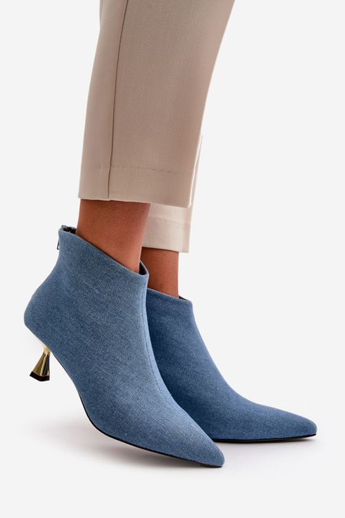 Джинси на підборах Blue Eberpia