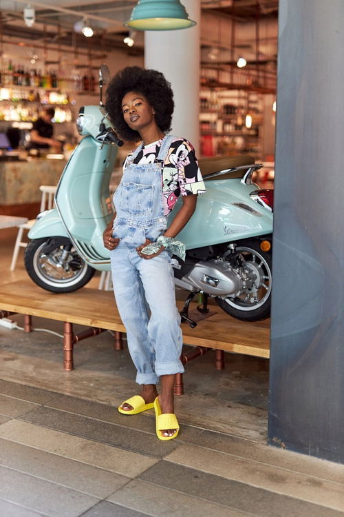 Жіночі тапочки Big Star HH274A040 жовті