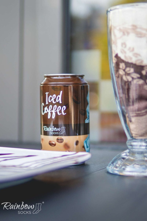 Шкарпетки Rainbow, консервована кава з льодом, 1 пара