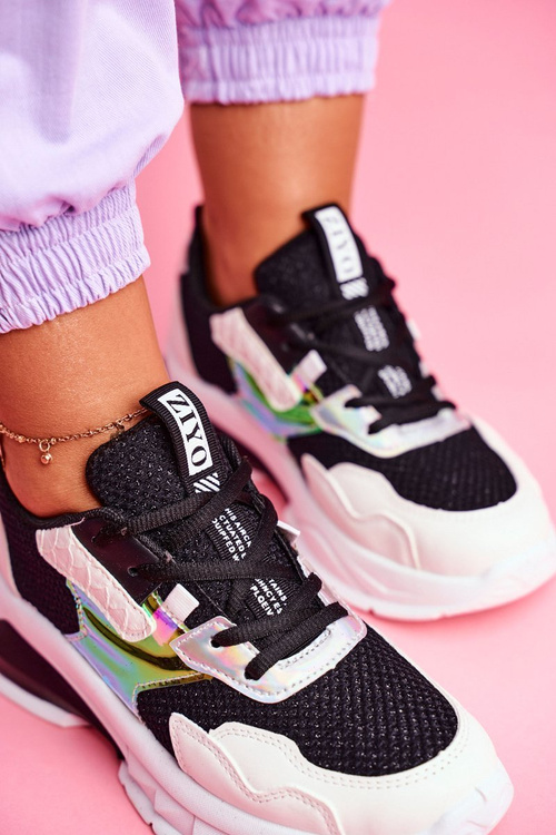 Спортивне жіноче взуття чорне Sportivo