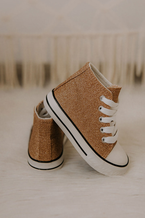 Дитячі високі кросівки Rose Gold Catrina