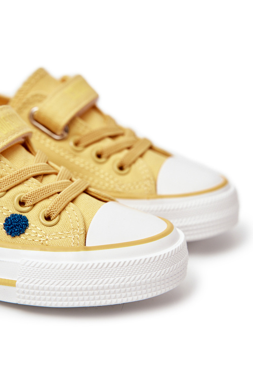 Дитячі кросівки на липучці BIG STAR JJ374056 Жовті