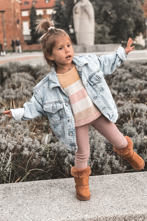 Дитячі утеплені сноуборди з бантами D.KhakiFunky