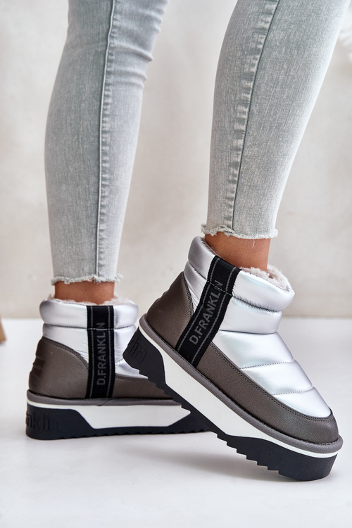 Черевики низькі на товстій підошві D.Franklin DFSH371010 Silver