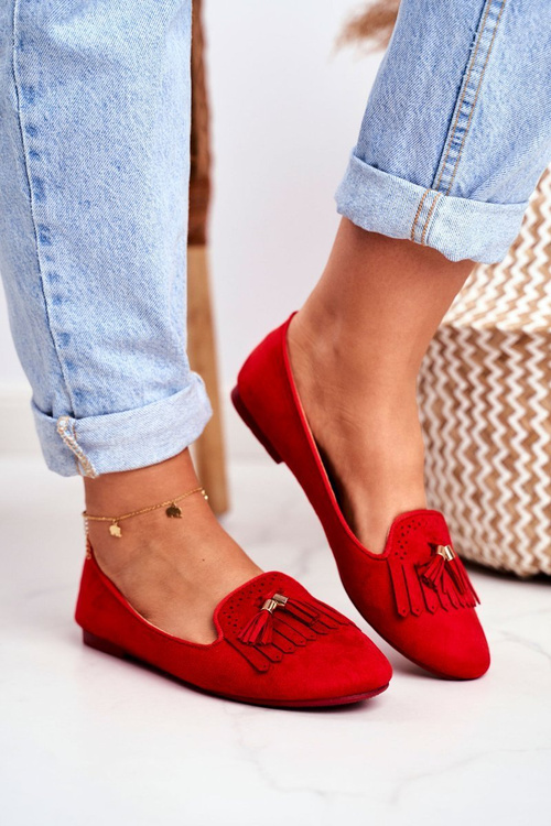 Жіночі лофери Red Lords Fringe Blue Therese