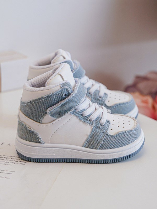 Дитяче спортивне взуття Джинси біло-блакитні Milara