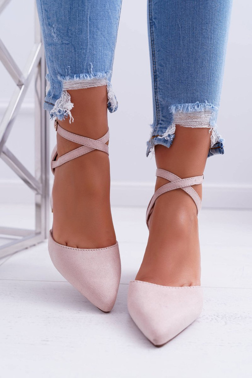Жіночі туфлі на шпильці Beige Cosmo