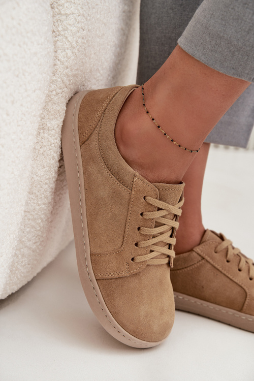 Тапки тип barefoot з натуральної замші Zazoo 314 бежеві